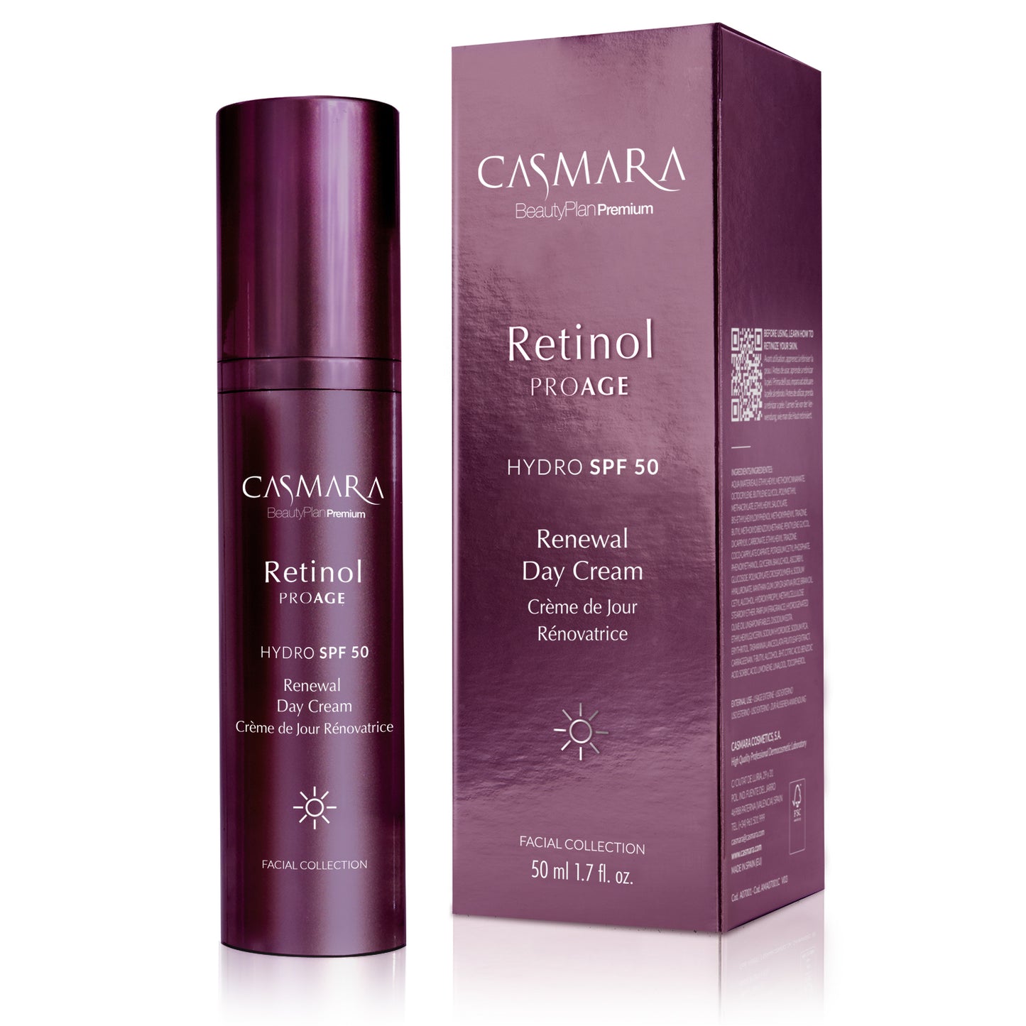 Retinol PROAGE Renewal con FP 50 (Crema de dia) - CASMARA