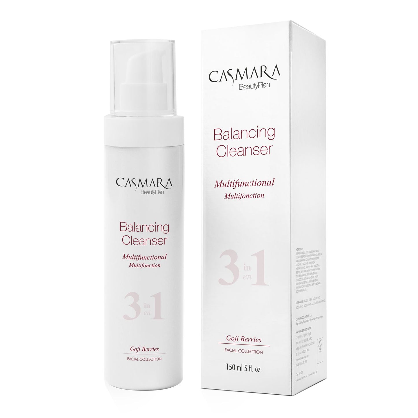 Limpiador facial equilibrante piel sensible - CASMARA